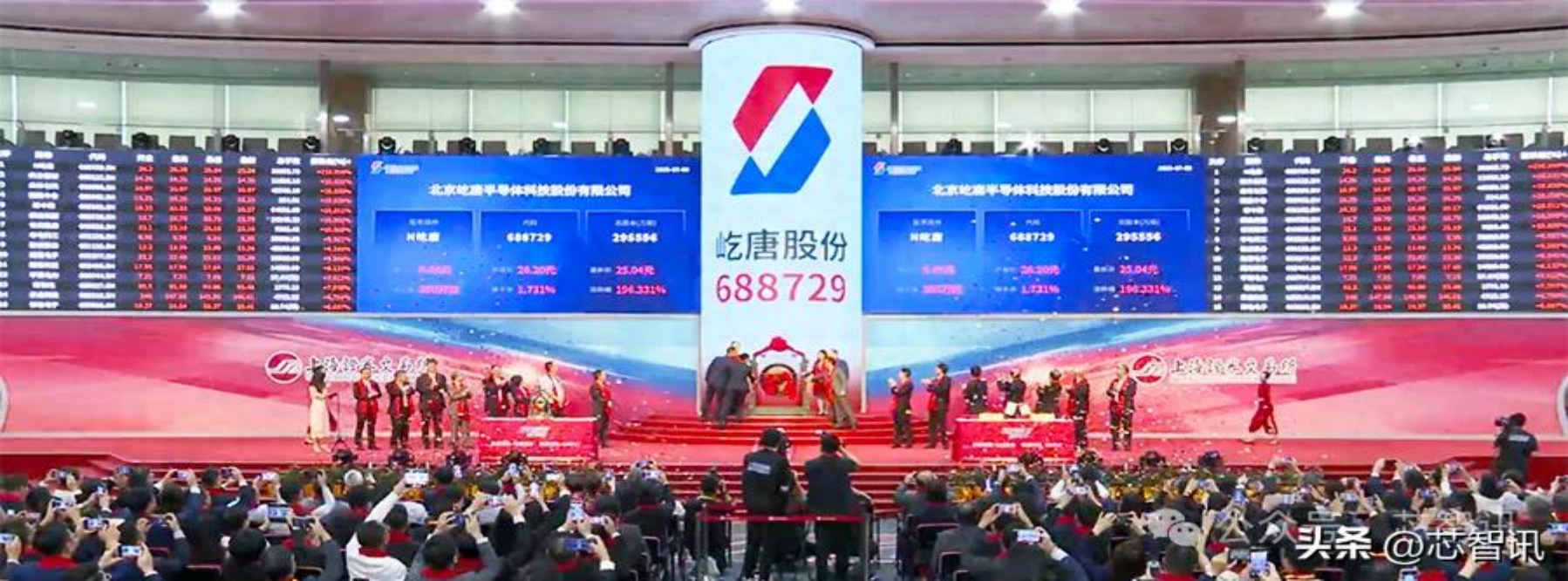 开盘暴涨210%！国产半导体设备商屹唐股份登陆科创板